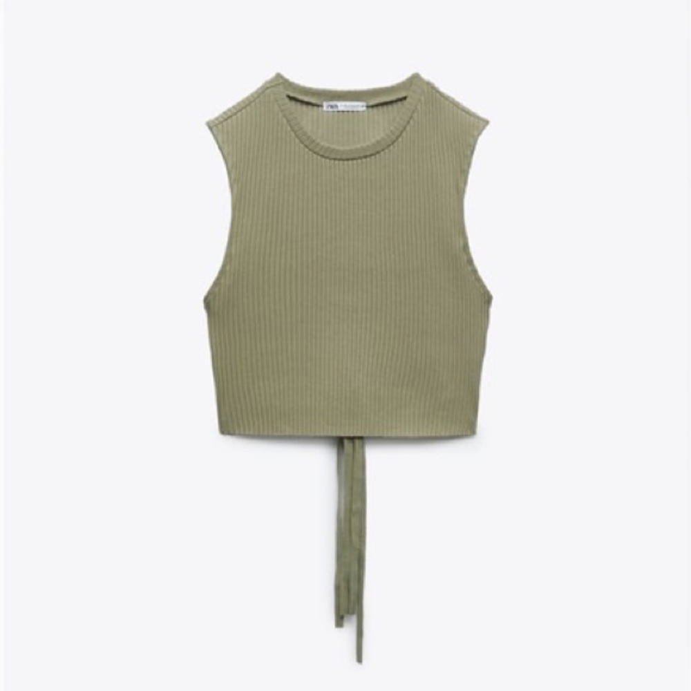 ZARA | Green Tank